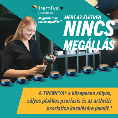 Tremfya a kzepesen slyos plakkos psoriasis s az arthritis psoriatica kezelsre